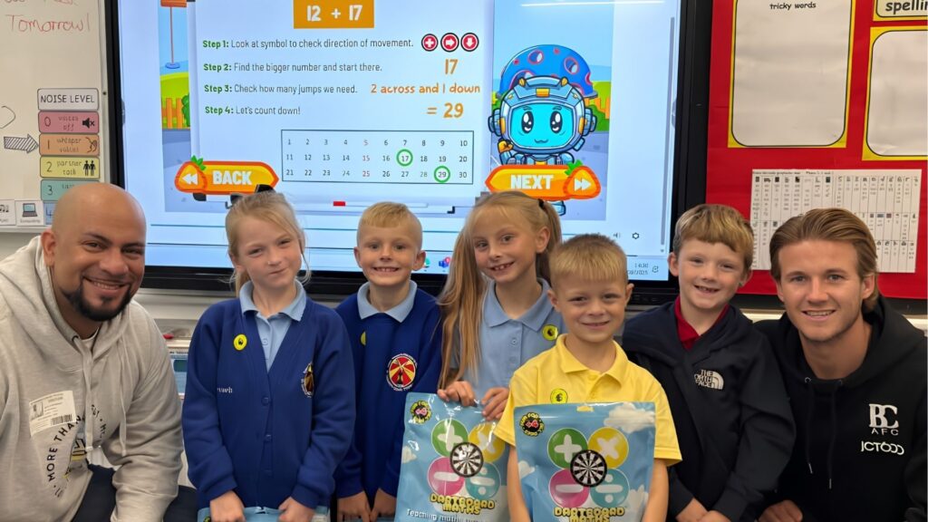 Dartboard Maths a fun way to master problem-solving, says star player